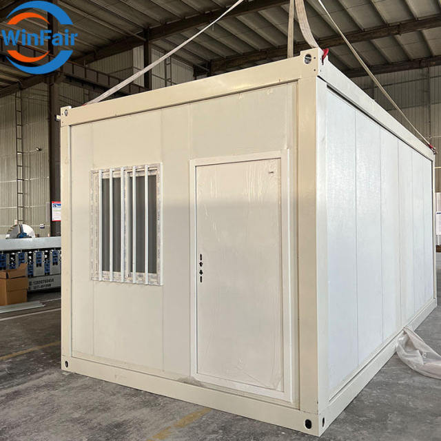 WinFair New Folding Container Home Quick Installation Cheap Prefab Construction Site Office Steel Container House