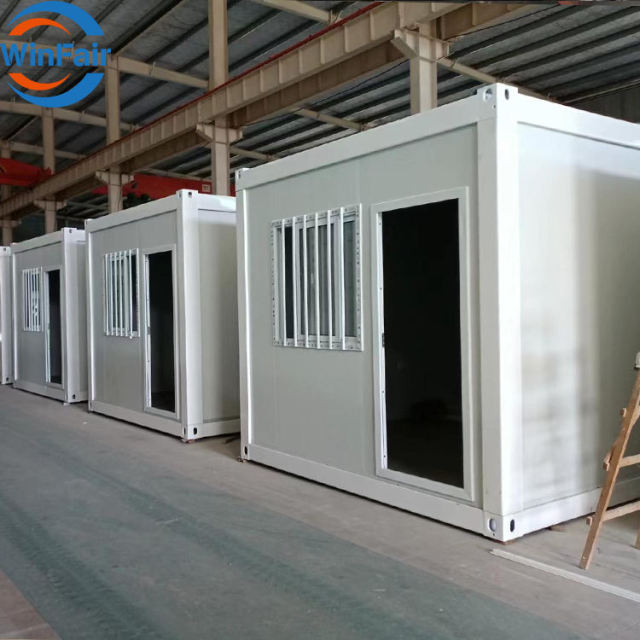 WinFair Container Homes For Sale 20Ft Prefab Folding Prefabricated Collapsible Foldable Tiny House Folding Container Foldable Ho