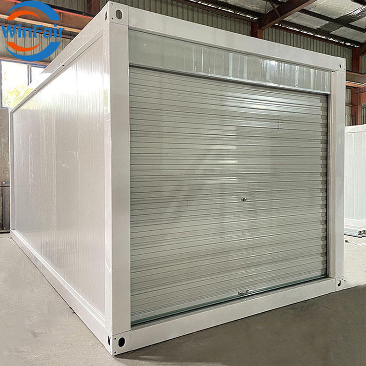 WinFair Apartment Modern Fold Out Steel Fabricated Homes Pre Fabricated Foldable Folding Prefab Container Houses
