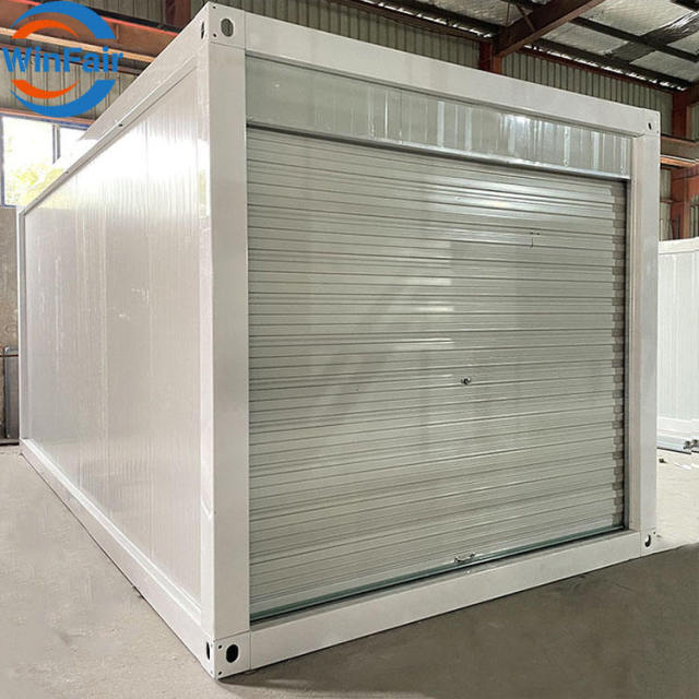 WinFair Apartment Modern Fold Out Steel Fabricated Homes Pre Fabricated Foldable Folding Prefab Container Houses
