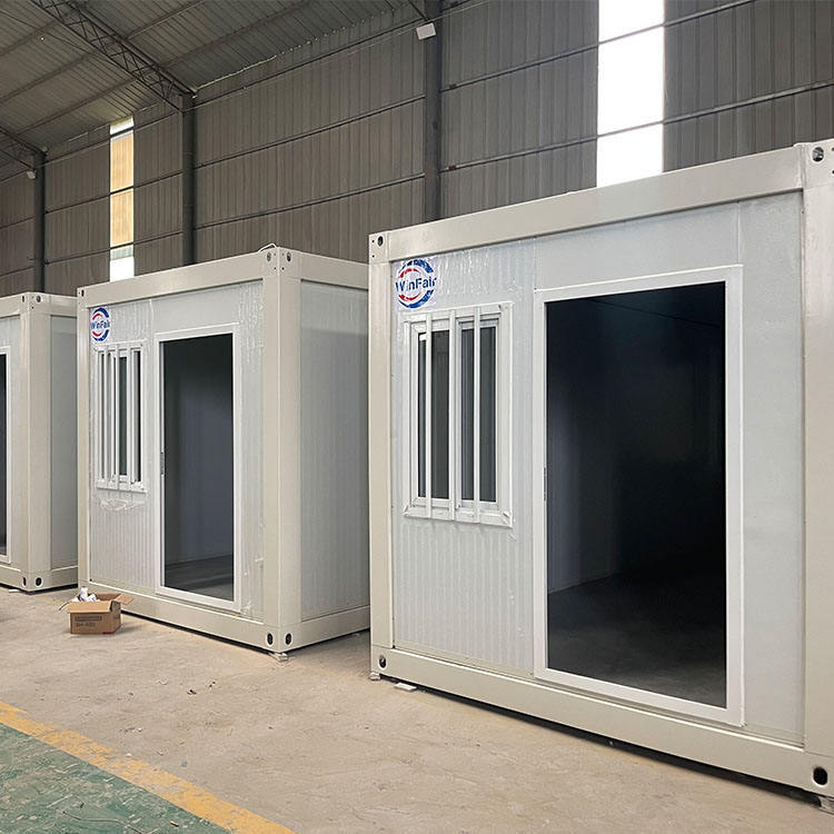 WinFair Fast Build Easy To Install Camps Temporary Shelter Prefab Home Office Folding Foldable Container House