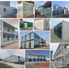 WinFair Chinese Custom Made Folding -Prefab Homes Prefabricated Office Coffee Fold Out Big Foldable-House Container