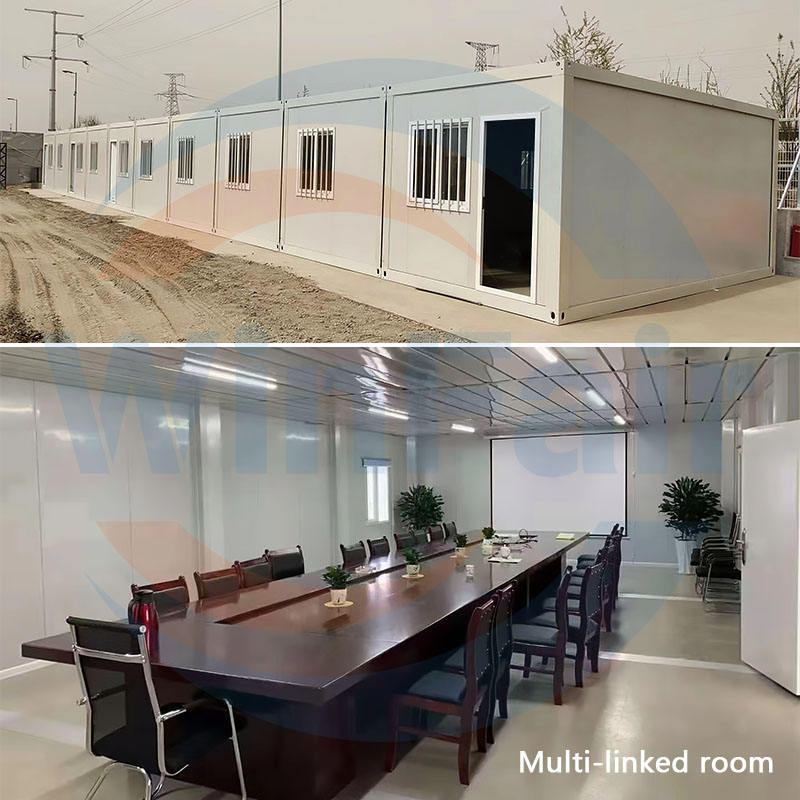 WinFair Luxury Collapsible Container House Price Folding Prefab Home Australia Fordable Foldable Container House 20 Ft