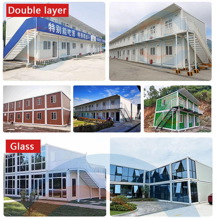 WinFair Garage Storage Room Prefab Modular Modern Detachable Flat Pack Pre Fabricated Prefabricated Mobile Container House