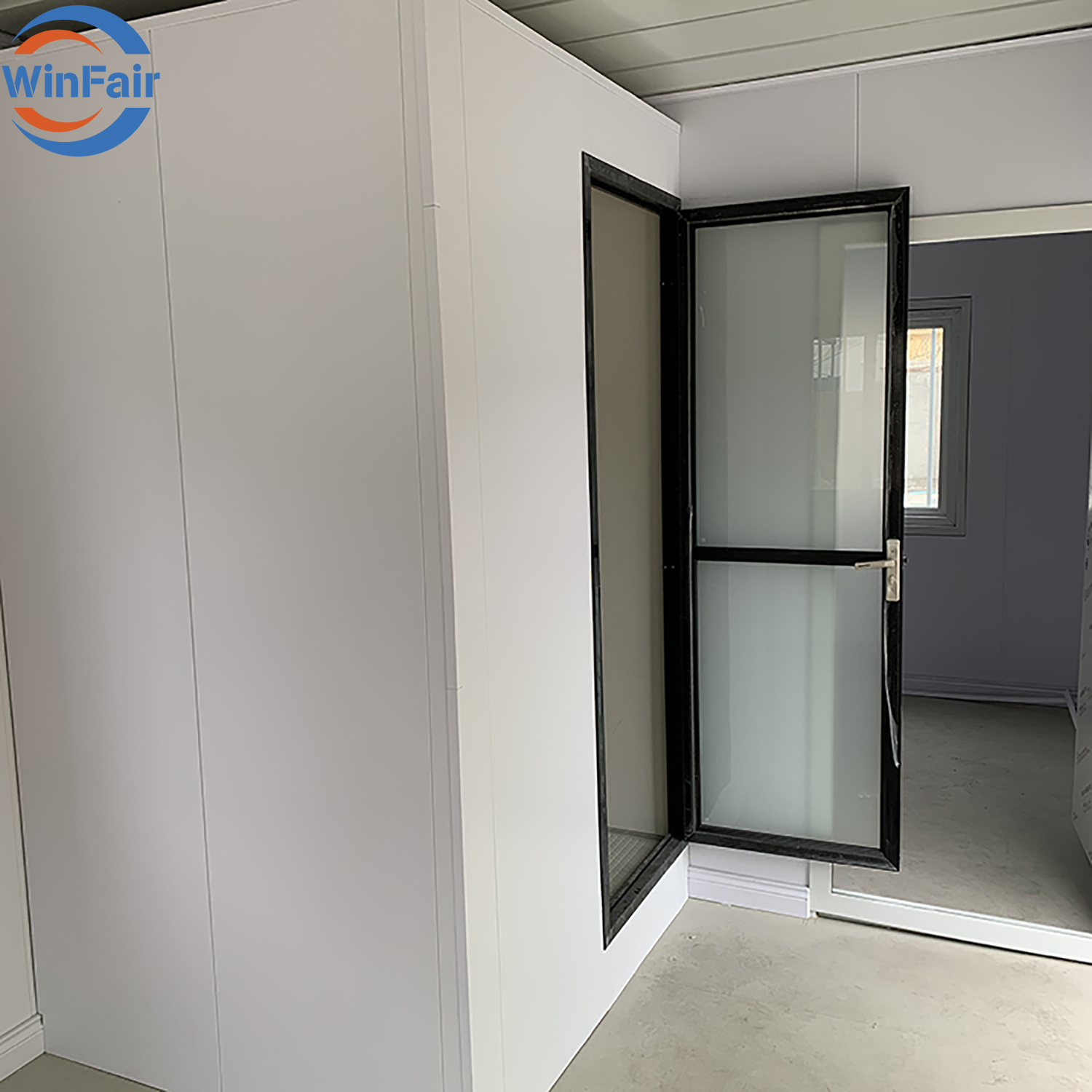 WinFair Living Room Fast Home Building Modern Prefabricated Prefab Tiny Detachable Small Container House