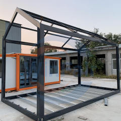 WinFair Modern Garage and Storage Steel Structure Buildings Container House Traditional Prefab Houses