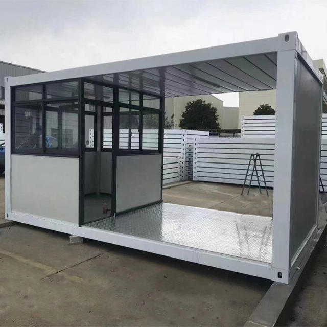 WinFair Luxury Security Booth Sentry Box Guard Room Homes Prefabricated Modular Container Prefab Houses