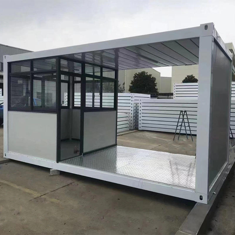 WinFair Warehouse Portable Security Booth Guard Room Sentry Box Prefab Homes Prefabricated Modular Container House