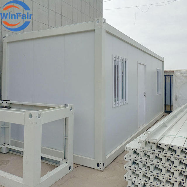 WinFair New Technology Office Steel Structure Frame Welded Pre Fabricated Prefabricated Flat Pack Modular Prefab Container House