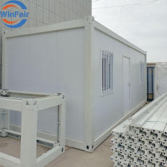 WinFair New Technology Office Steel Structure Frame Welded Pre Fabricated Prefabricated Flat Pack Modular Prefab Container House