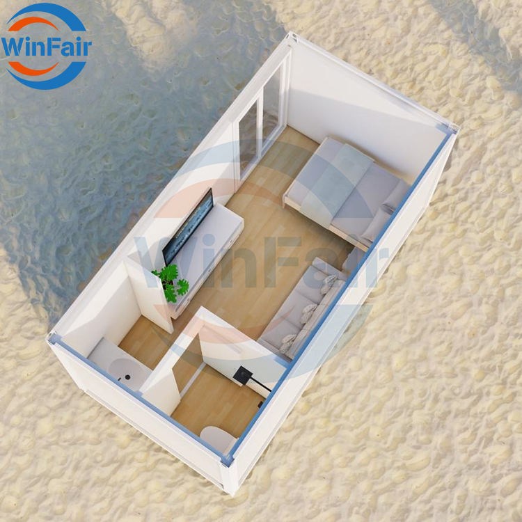 WinFair Shipping Modern Portable Tiny Prefabricated Prefab Container Modular Mobil Home Modulair Fabricated Ready Movable Houses