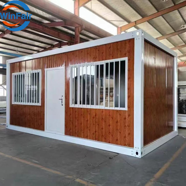 WinFair Cheap Quick Assembly Tiny Home Pre Fabricated Prefabricated Modular Homes 20Ft 40Ft Prefab Detachable Container House