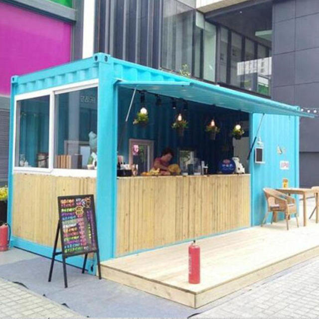 WinFair Easy Assembly Movable Portable Detachable 20ft 40ft Modular Living Container House for Construction Site Use