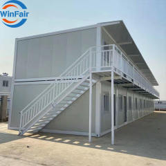 WinFair China Cheap Modular Detachable Flatpack Prefab Living Container House Offices Modern Steel Tiny Prefabricated Homes