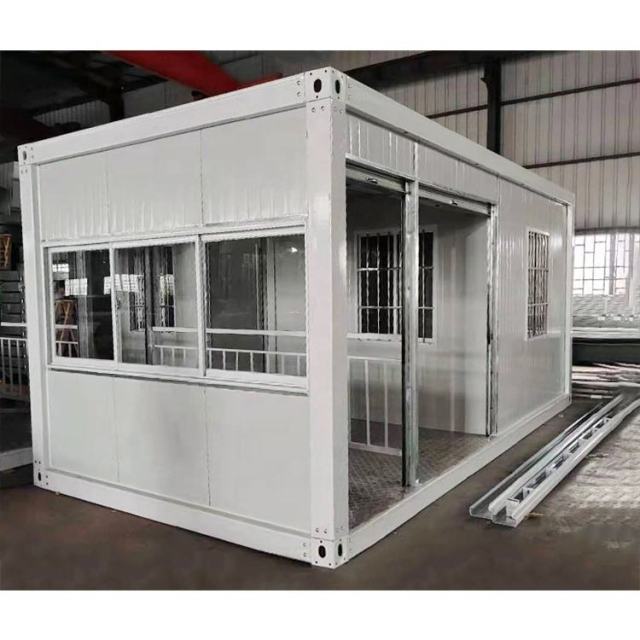 WinFair Luxury Security Booth Sentry Box Guard Room Homes Prefabricated Modular Container Prefab Houses