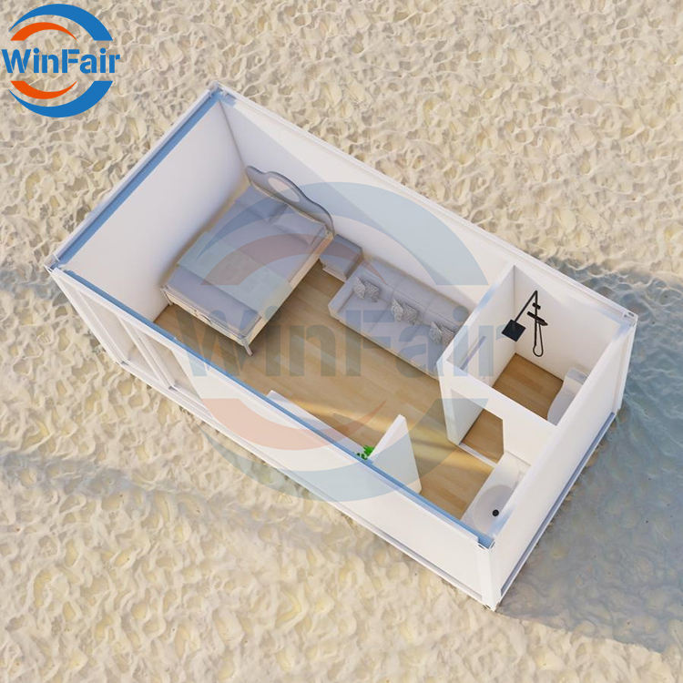 WinFair Shipping Modern Portable Tiny Prefabricated Prefab Container Modular Mobil Home Modulair Fabricated Ready Movable Houses