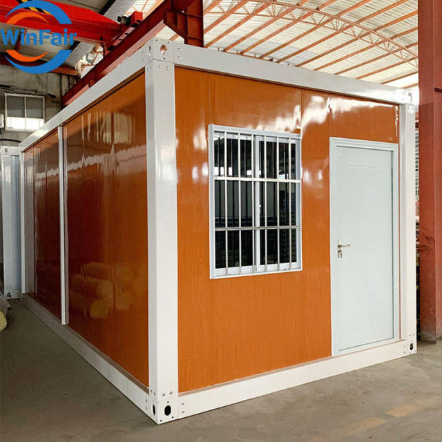 WinFair Low Cost Hurricane Proof Portable Prefab Mobile Tiny Homes Pre Fabricated Modular Prefabricated Container Houses