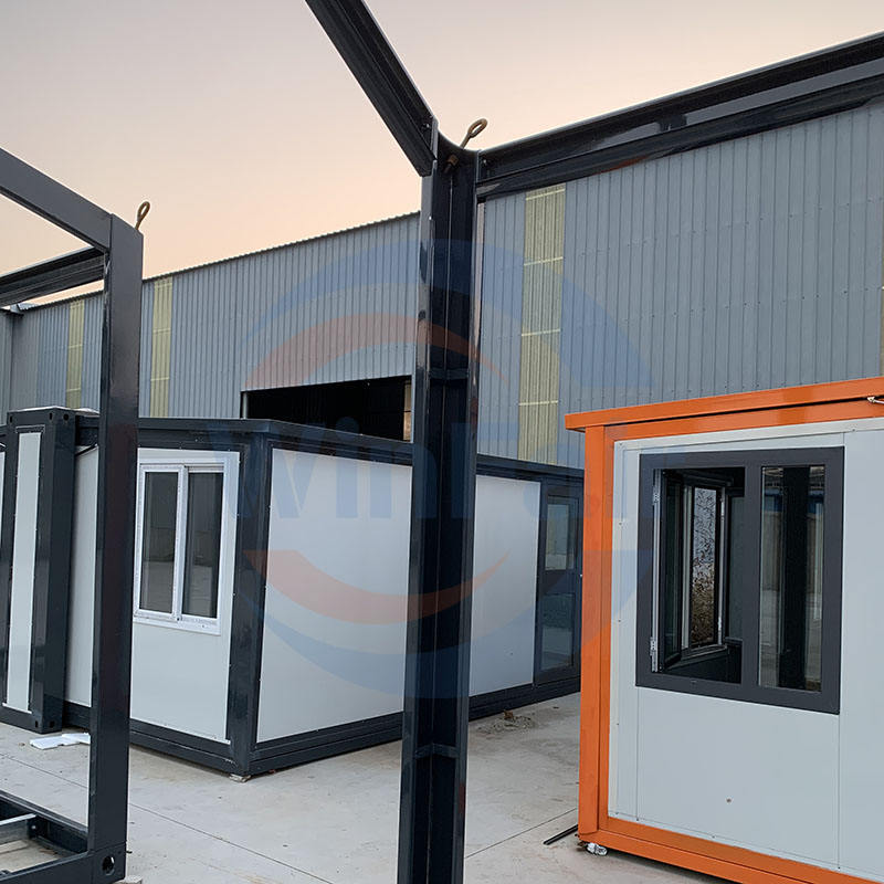 WinFair Modern Garage and Storage Steel Structure Buildings Container House Traditional Prefab Houses