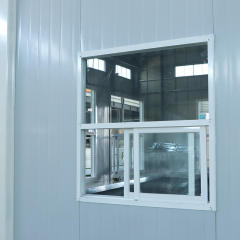 WinFair Steel Structure Outdoor Mobile Kiosk Detachable Sandwich Panel Portable Ticket House Security Booth Guard Sentry Box