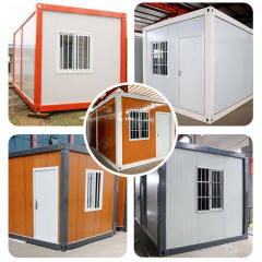 WinFair Low Cost Hurricane Proof Portable Prefab Mobile Tiny Homes Pre Fabricated Modular Prefabricated Container Houses