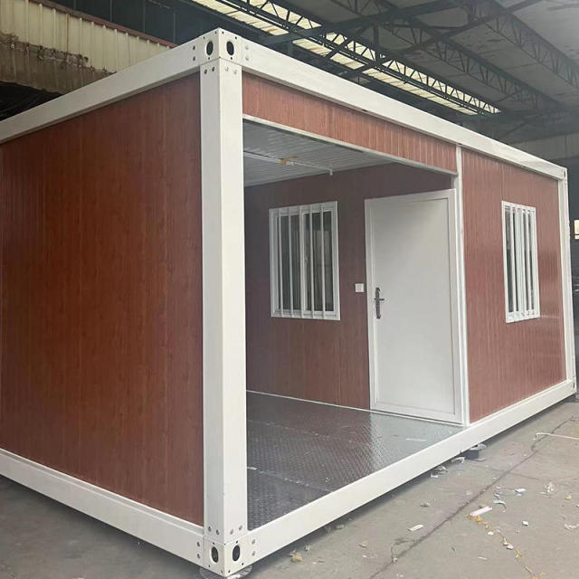 WinFair Luxury Security Booth Sentry Box Guard Room Homes Prefabricated Modular Container Prefab Houses