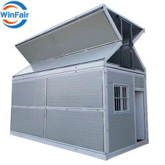 WinFair Best Selling Cheap Small Easy Assemble Portable Folding Foldable Sandwich Panel Shipping Office Folding Container House