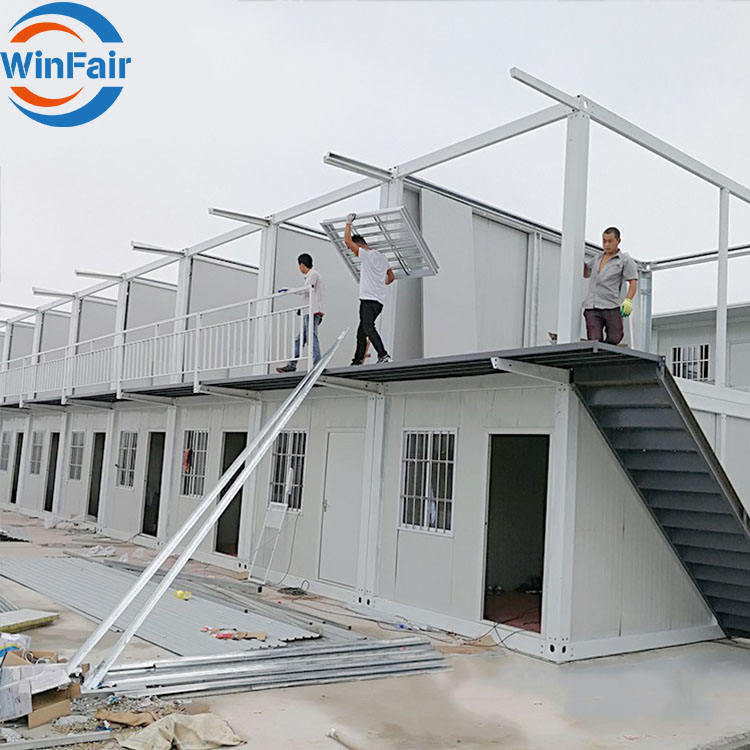 WinFair Luxury Modern Detachable Prefab Homes Shipping Low Cost Portable Tiny Container Modular Prefabricated House From China