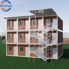 WinFair Modern Detachable Low Cost Flat Pack Prefab Mobile Tiny Homes For Sale Container Modular Prefabricated House