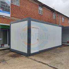 WinFair Grayish Green Prefab Modern Prefabricated Tiny Homes Modular Flat Pack Detachable Container House