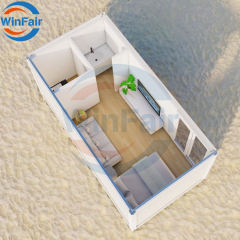 WinFair Shipping Modern Portable Tiny Prefabricated Prefab Container Modular Mobil Home Modulair Fabricated Ready Movable Houses