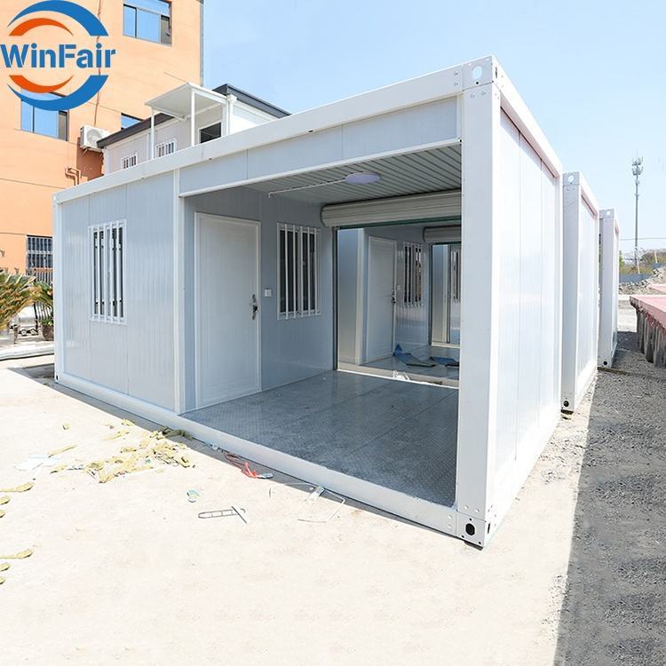 WinFair Warehouse Security Booth Guard Room Sentry Box Safe Prefab Homes Prefabricated Modular Container House