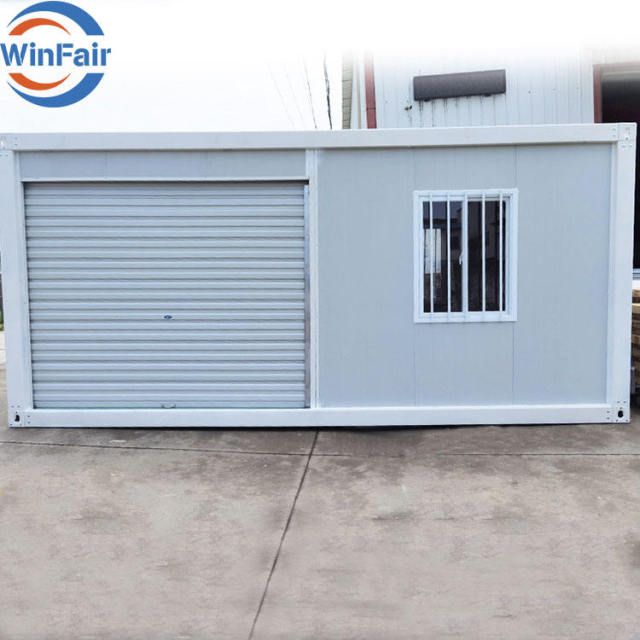 WinFair Garage Storage Room Prefab Modular Modern Detachable Flat Pack Pre Fabricated Prefabricated Mobile Container House