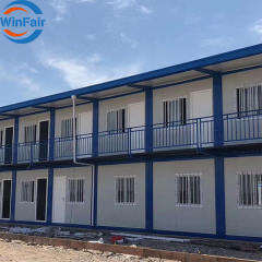 WinFair China Manufacturers Luxury Detachable Tiny House Flatpack Prefab Modern Mobile Home Modular Prefabricated Houses