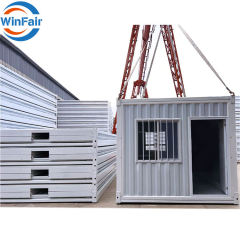 WinFair High Quality Luxury Folding Office Prefab Houses Outdoor Garage Warehouse Storage Room Folding Container House