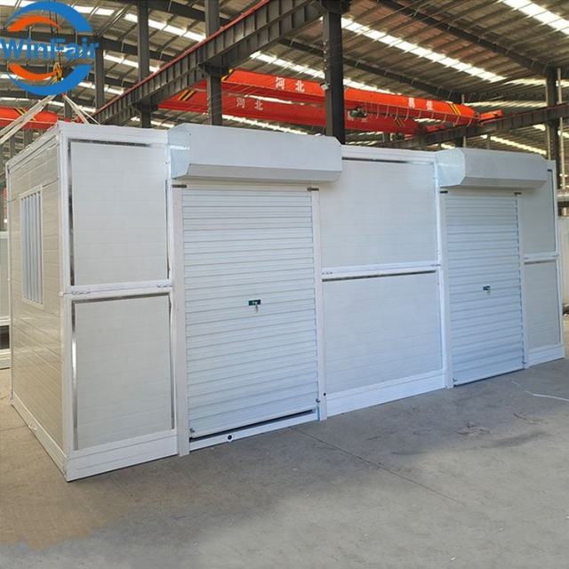 WinFair Rolling Door Luxury Flat Pack New 2023 Homes For Sale Prefab Extra Insulation Outdoor Folding Container House