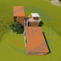 WinFair Luxury Cheap Modular Prefabricated Mobil Pre Fabric Container Module Home Prefab Flat Pack House Villas To Live In China
