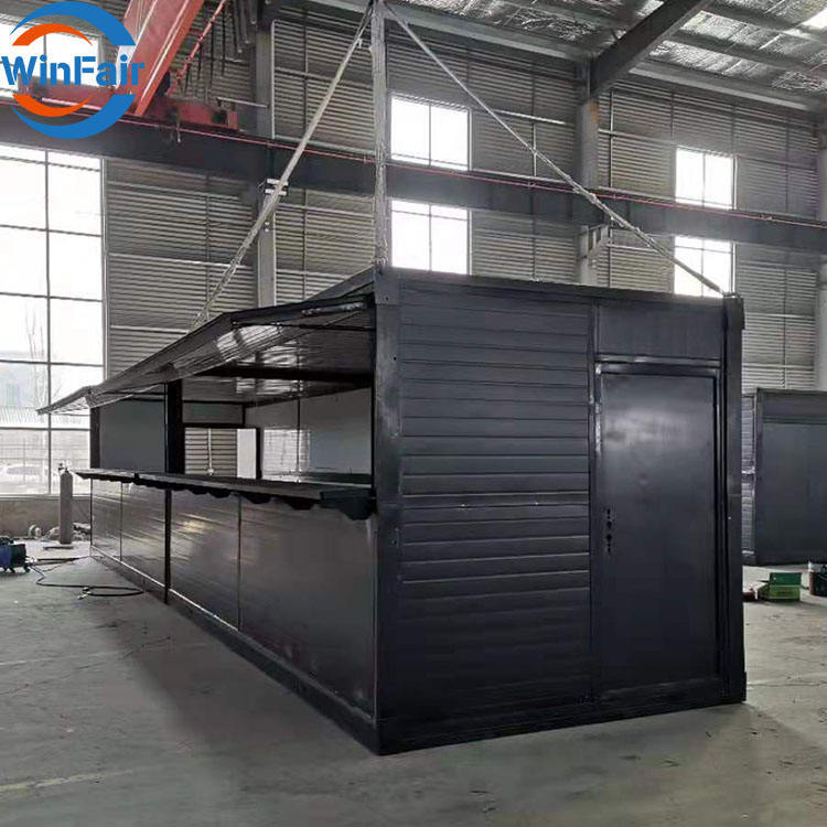 WinFair Prefab Detachable 20ft Container House 40ft Modular Living Container Homes Mobile Houses