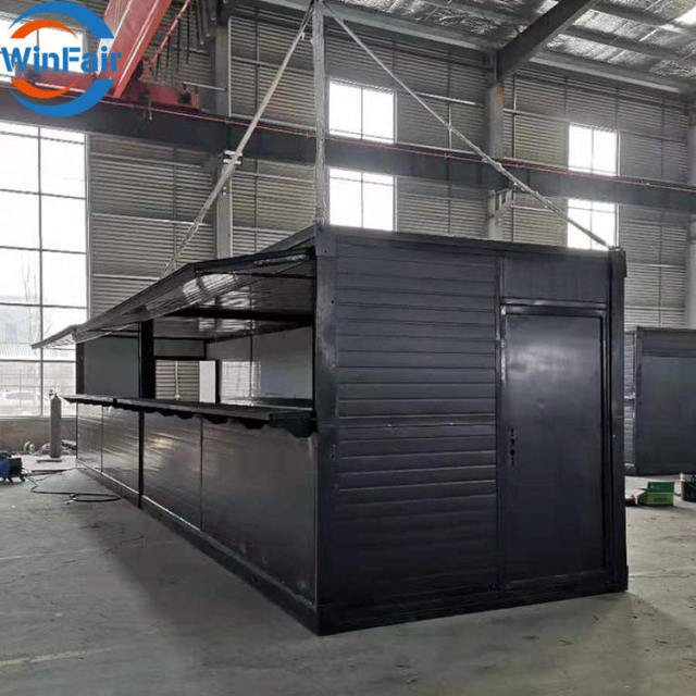 WinFair Prefab Detachable 20ft Container House 40ft Modular Living Container Homes Mobile Houses