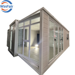 WinFair 30Ft Mobile Prefab Expandable House Prefabricated 3 Bedroom Container House With Kitchen Assemble Home Ready Made House
