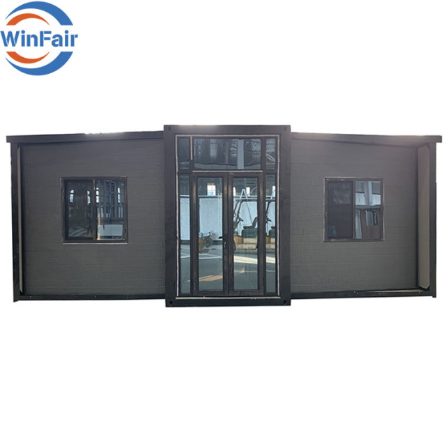 WinFair Home Expandable Prefab Modern Modulair 2 Bedroom Container House With Bathroom To Live In China Modular Prefabrik Houses