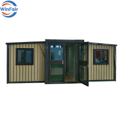 WinFair House Foldable Container Australia Expandable Prefabricated 2 Bedroom Portable China Modular Container House 20 Ft