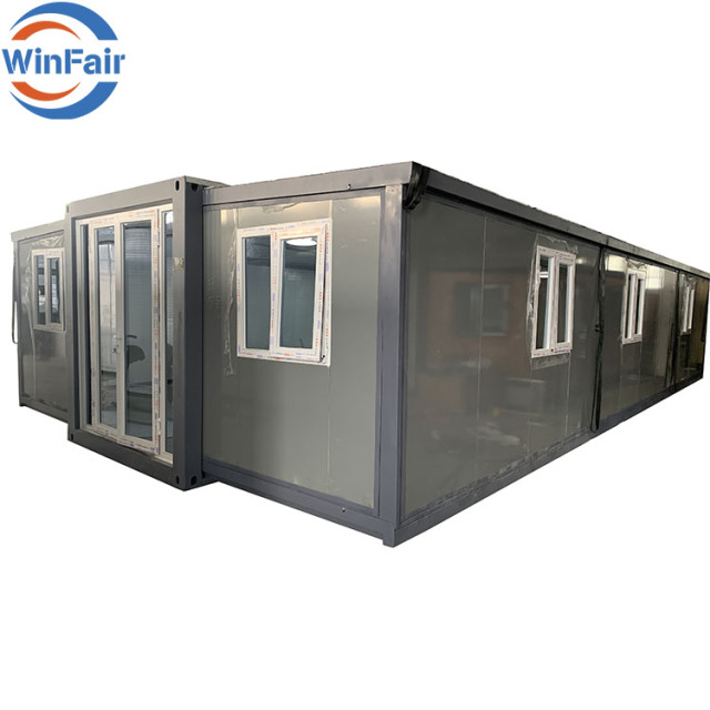 WinFair Prefab House Prefabricated Foldable Movable Cheap Expandable Homes Container Homes 40Ft Luxury Modelar House Villa