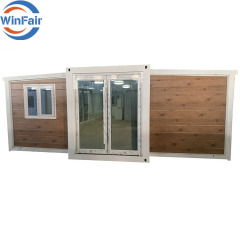 WinFair 40 Ft Folding Extensible 3 Bedroom Container House Prefabricated Luxury Homes Villas Modern Low Cost With Toilet