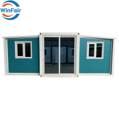 WinFair Luxury Portable Prefabricated Expandable Living 20Ft 2 Bedroom Container House Modelar Home Prefab Modern House