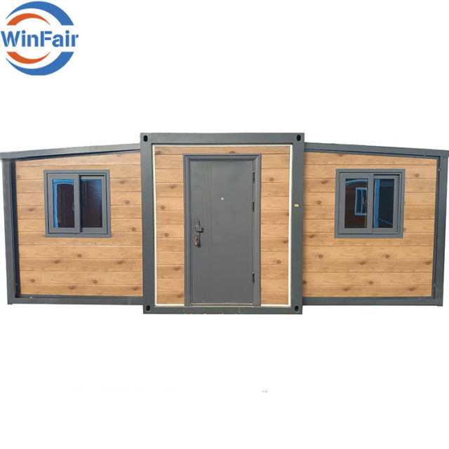 WinFair Luxury 20Ft Prefabricated Living Mobile Expandable Container Modelar Home Prefab Modern Houses 2 Bedroom Container House
