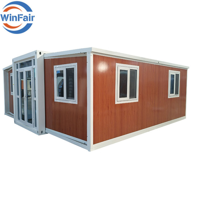 WinFair Luxury Portable Foldable Mobile Prefabricated Homes House 2 Bedroom Container House China 20Ft Expandable With Bathroom