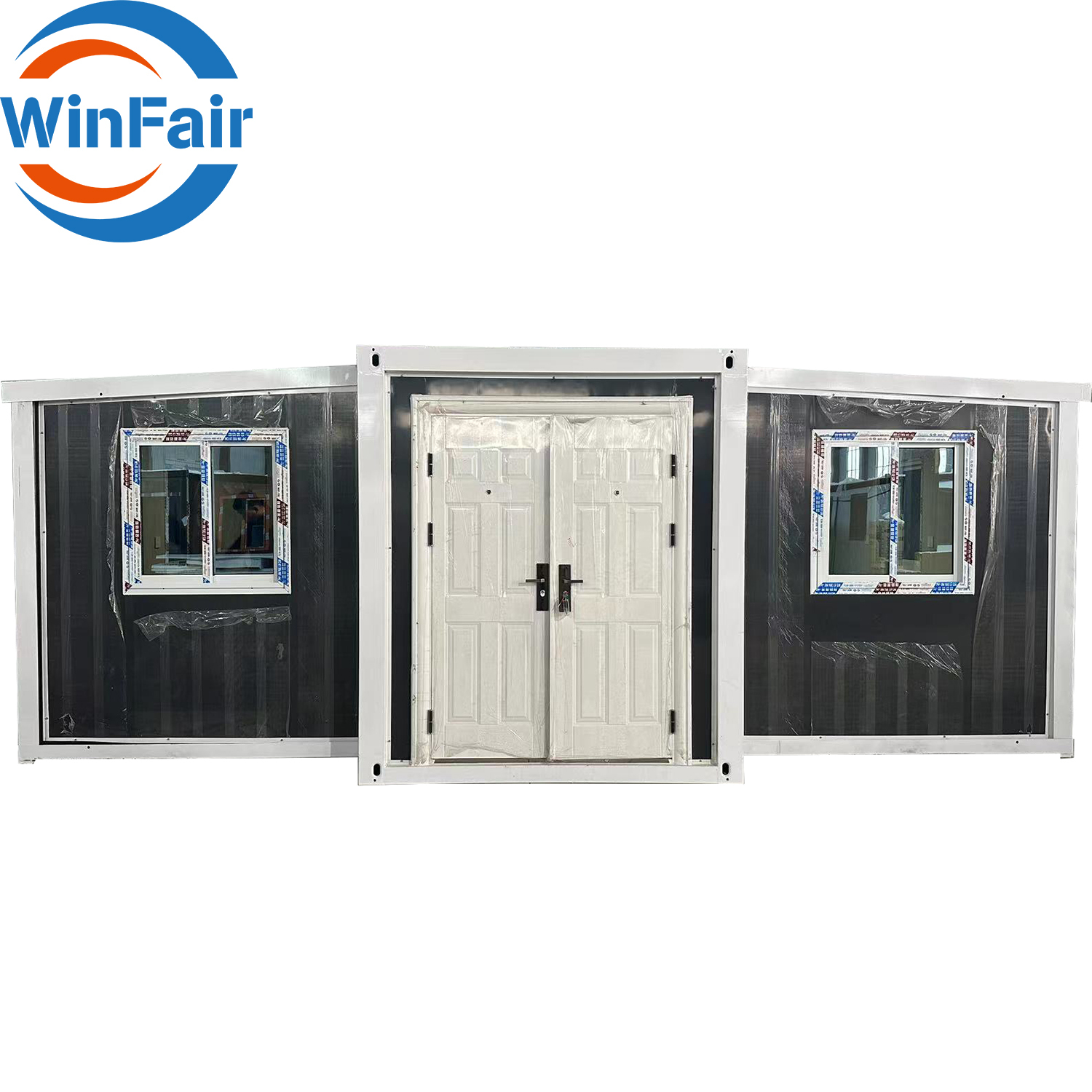 WinFair Mobile Expandable Prefab Foldable Tiny Container Prefab Modular House For Living Ready 2 Bedroom With Bathroom