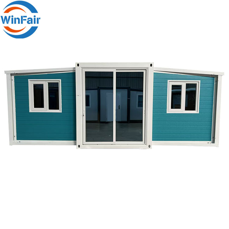 WinFair Luxury Portable Prefabricated Expandable Living 20Ft 2 Bedroom Container House Modelar Home Prefab Modern House