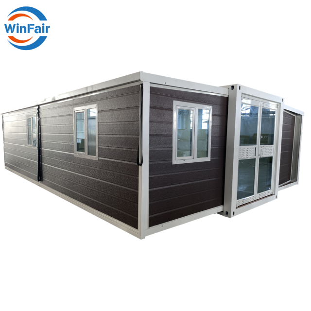 WinFair Mobile Homes Foldable Portable Prefabricated House 30Ft China 20Ft 2 Bedrooms Container Expandable With Bathroom