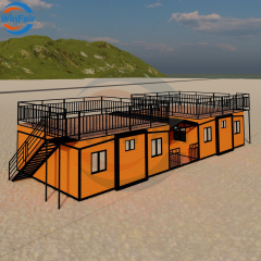 WinFair Container Portable House For Live In Of 40 Expandable Prefabricated Homes Modern Low Cost Mobile Prefab House 40Ft